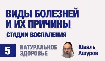 Натуральное здоровье. Видео лекции рав Ашуров. Виды и причины болезней. Причины болезней. Раввин Ашуров Юваль